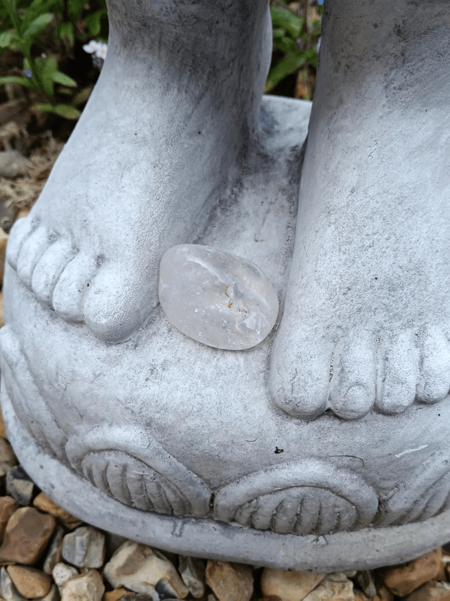 Genuine Quartz Crystal Tumblestone