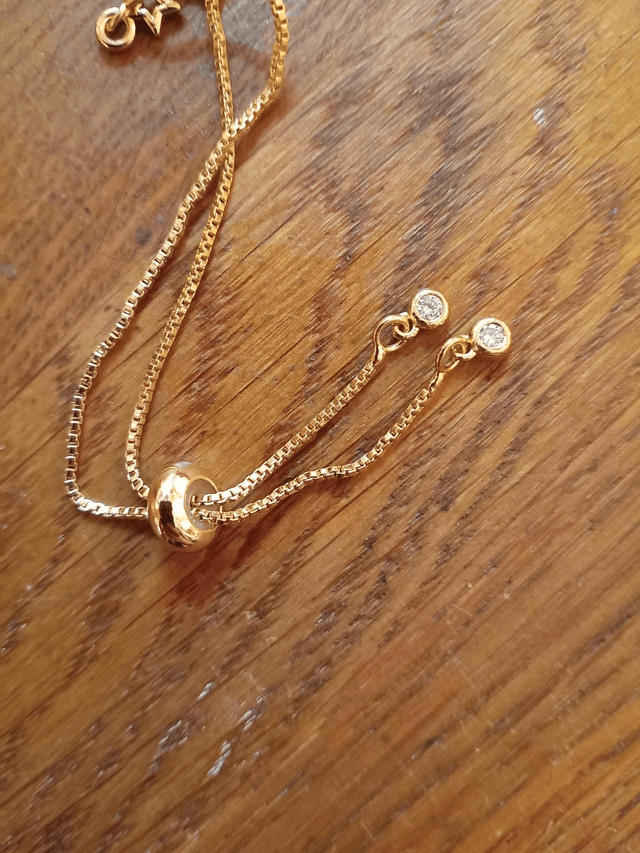 Tigers Eye Gold Bracelet 
