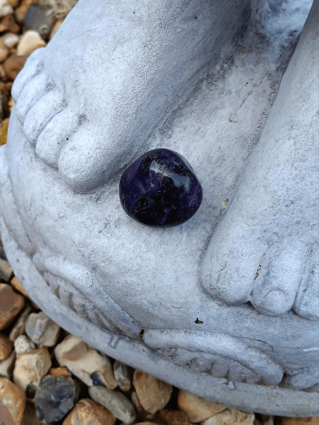 Genuine Sodalite Crystal Tumblestone