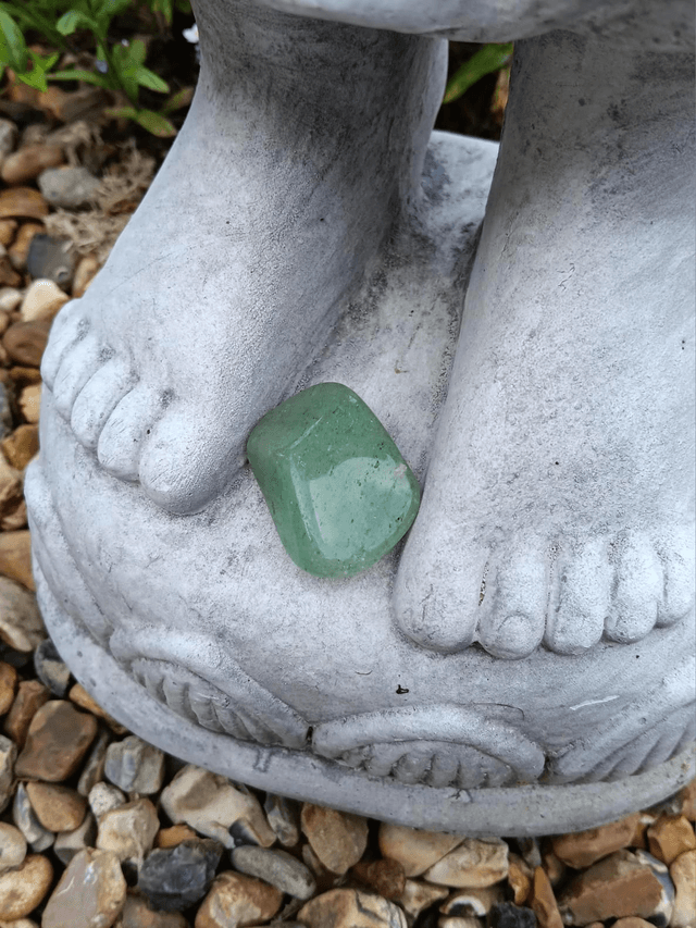 Genuine Green Aventurine Crystal Tumblestone