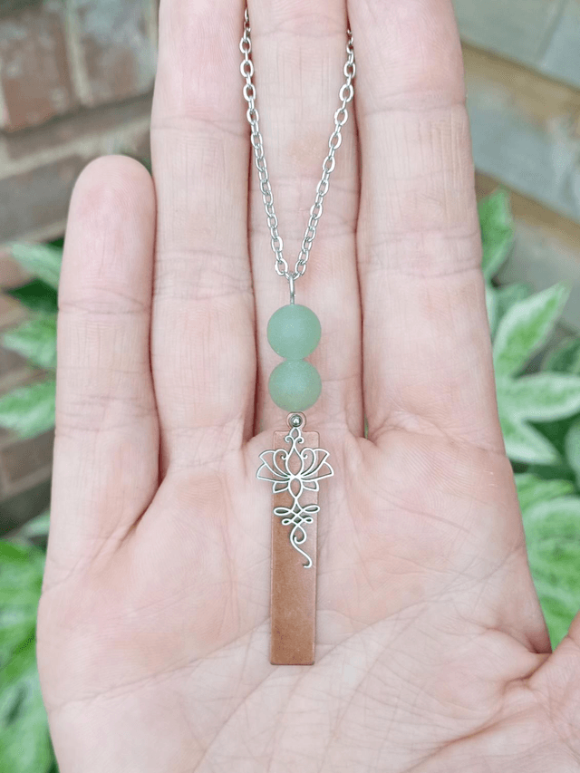 Green Adventurine Earring and Necklace Set