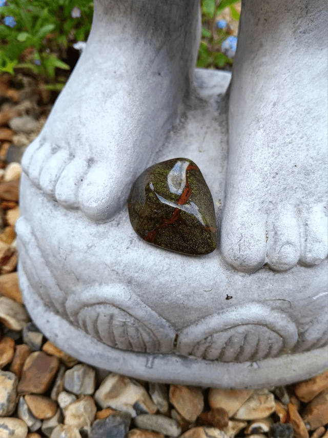 Genuine Dragons Blood Jasper Crystal Tumblestone