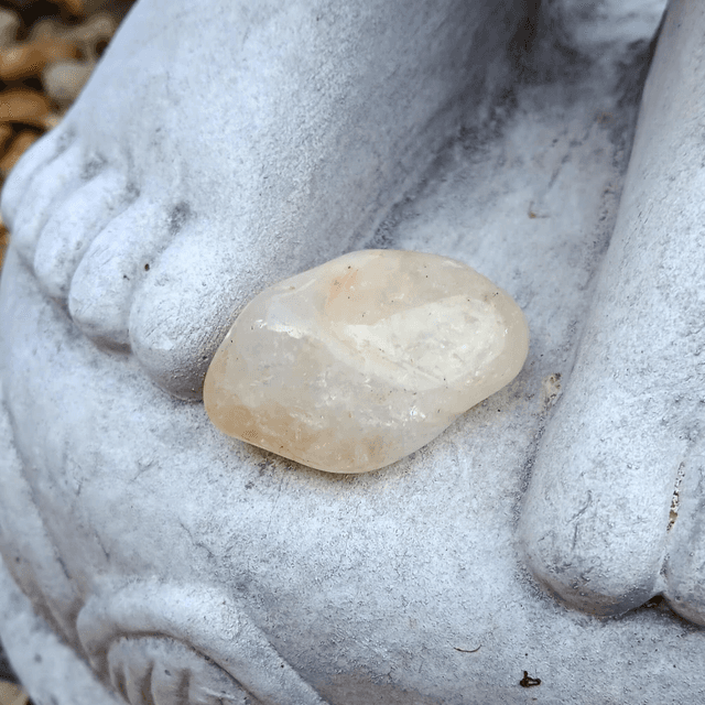 Genuine Citrine Crystal Tumblestone
